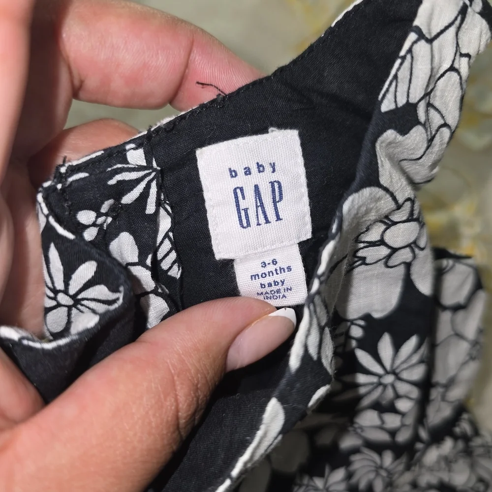 Joie Floral Yellow and Black Kids Bodysuits